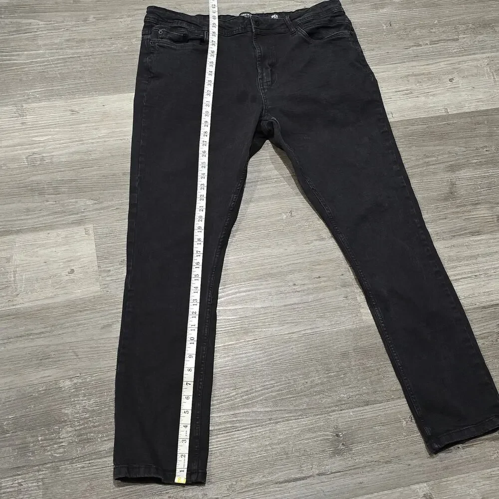 Kenneth Cole New York Black BCI Straight Leg Men's Denim Jeans 38